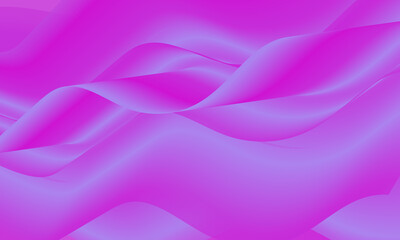 Pink Gradient Blurred Silky Wave background. Abstract pink, purple, blue, colorful design. line blending background.