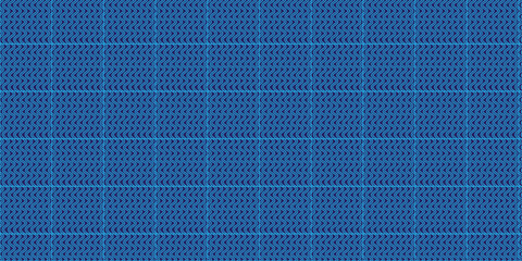 Seamless Blue Wavy Line Geometric Pattern,
Abstract Modern Grid and Wave Repeat Background, Subtle Blue Optical Illusion Pattern Design.
