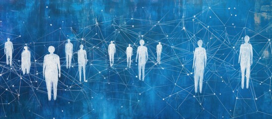 Interconnectedness: A Network of Human Figures
