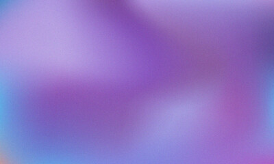 Pastel colored with White Gradient Blurred with Grainy Noise Texture background. Abstract pink, purple, blue, yellow, and teal colorful design.
