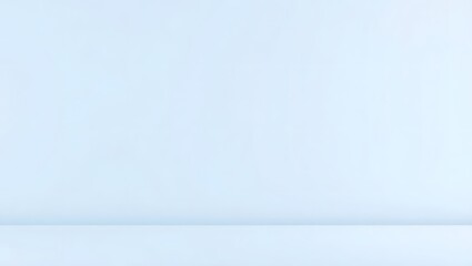 Light Blue Background Simple, Clean, and Minimalist Studio Space