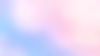 Obraz premium Pastel Dream Soft Pink and Blue Gradient Background