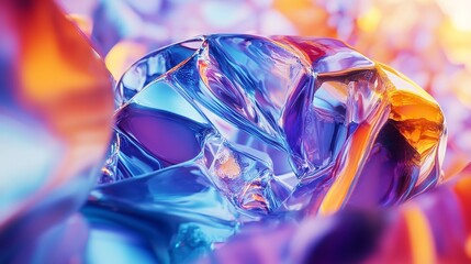 Colorful Fluid Abstract Art