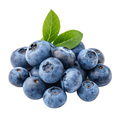 blueberries isolated PNG or Transparency Background