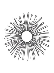 Obraz premium Bacillus icon. Outline bacillus vector icon for web design isolated on white background