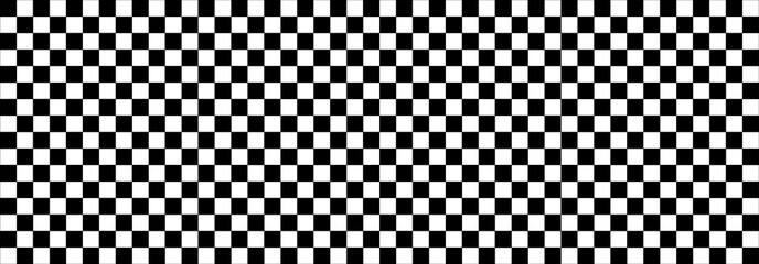Black and White Checkered Pattern: Racing Flag Background, Seamless Checkerboard Design: Graphic Race Flag Texture, Monochrome Racing Flag: Classic Geometric Pattern.