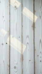 Fototapeta premium Whitewashed wood planks, grey undertones, rustic texture, white wood, background