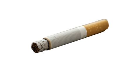 Isolated Realistic Burning Cigarette With Transparent Background
