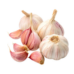 garlic and cloves isolated PNG or Transparency Background