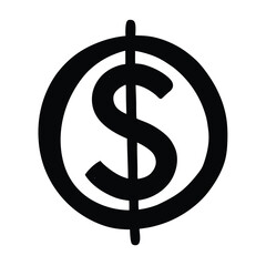 dollar icon Adobe Illustrator Artwork