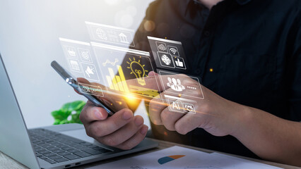 Digital online marketing commerce sale, website advertising, promotion of products, online marketing website ADs, digital search engine, SEO, social media, E-commerce.