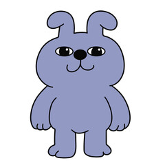 Purple bunny