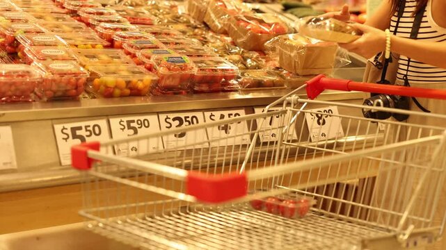 Grocery Shopping at Gold Coast Supermarket