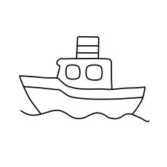 Big transportation  colored. Coloring book to educate preschool kids with easy kid educational gaming and primary education of simple game level of difficulty.