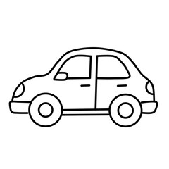 Big transportation  colored. Coloring book to educate preschool kids with easy kid educational gaming and primary education of simple game level of difficulty.