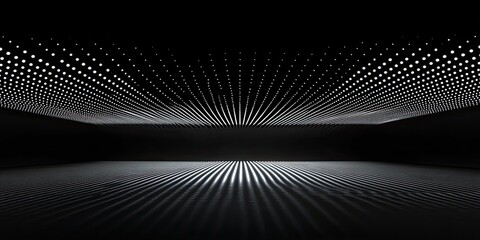 Abstract Light Corridor