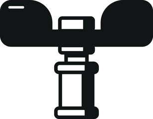 Pipe fitting design vector illustration