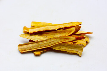 Liquorice root herbs, herbal slices