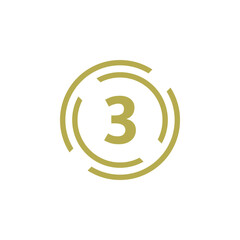 Number icon vector illustration. Infographic number icon vector. number icon vector