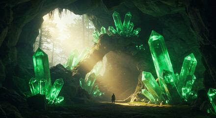 light in the cave