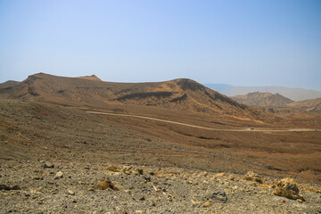 March 25 2025 Landscape with Remote Huts and Clear Blue Sky, Japan