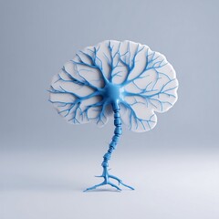 Icon of Parkinsons disease, showing how this condition leads to tremors and loss of motor skills.