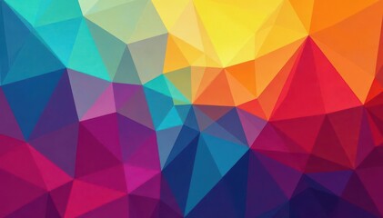 Geometric shapes in vibrant color, continuous design , geometric, color