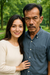 Obraz premium happy mature couple
