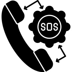 Crisis Hotline Icon