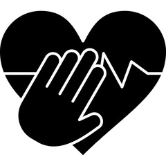 CPR Hand Icon