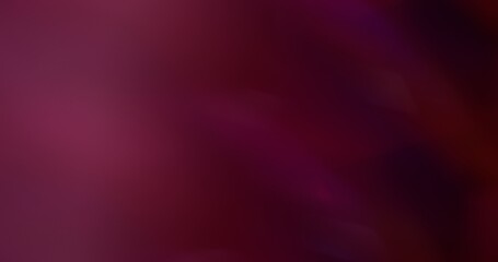 Defocused background. Smooth texture. Pink red color gradient gleaming illuminated blurred abstract flare.