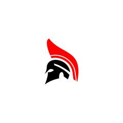 Fototapeta premium Vector logo gladiator