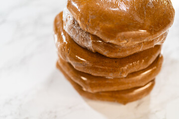 Classic Gingerbread Cookie Dough for Holiday Baking