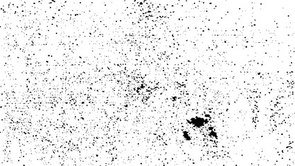 Obraz premium Distressed black texture. Dark grainy texture on white background. Dust overlay textured. Grain noise particles. 