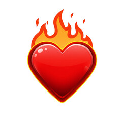 heart in fire