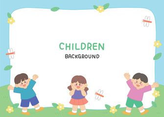 어린이 아동 유아 유치원 어린이집 학교 여름방학 체험학습 바캉스 봄 여름