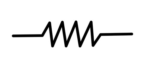 Standard Electrical Circuit Resistor Symbol