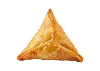 Samosa isolated on transparent or white Background