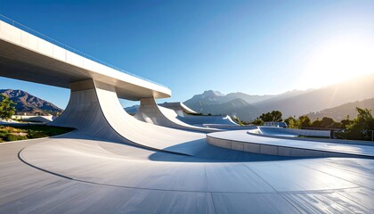 Bold Structures: X Games Under Clear Sky