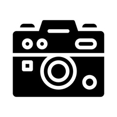 camera glyph icon