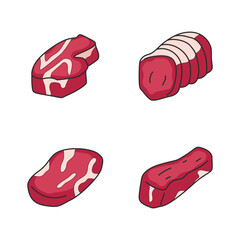 meat illustration