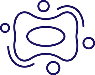 Soap Outline Symbol for Graphic and Web Design, Apps, Adverts, Various Cards