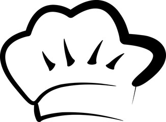 Chef Hat Logo Element Element