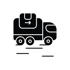 Dispatch Icon vector stock illustration