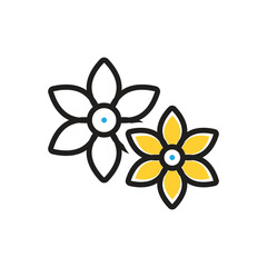 Multi color icon for  motia