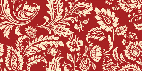 Ethnic Motifs Ikat floral paisley embroidery floral. ikat Saree Sarong oriental pattern traditional.Ikat embroidery style abstract embroidery design for texture,fabric,clothing,wrapping,decoration