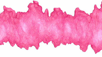 Abstract pink watercolor splash texture on paper