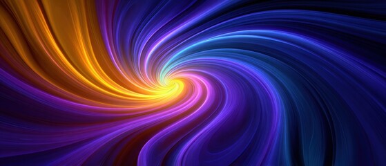 Vibrant abstract swirl of colors creating a dynamic, energetic flow, evoking a sense of movement and creativity.