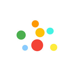 colorful circle pattern