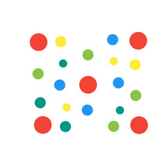 colorful circle pattern